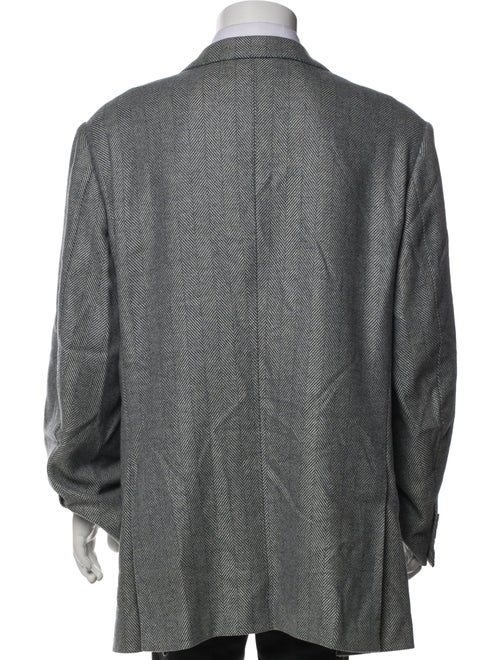 Kiton Plaid Print Blazer