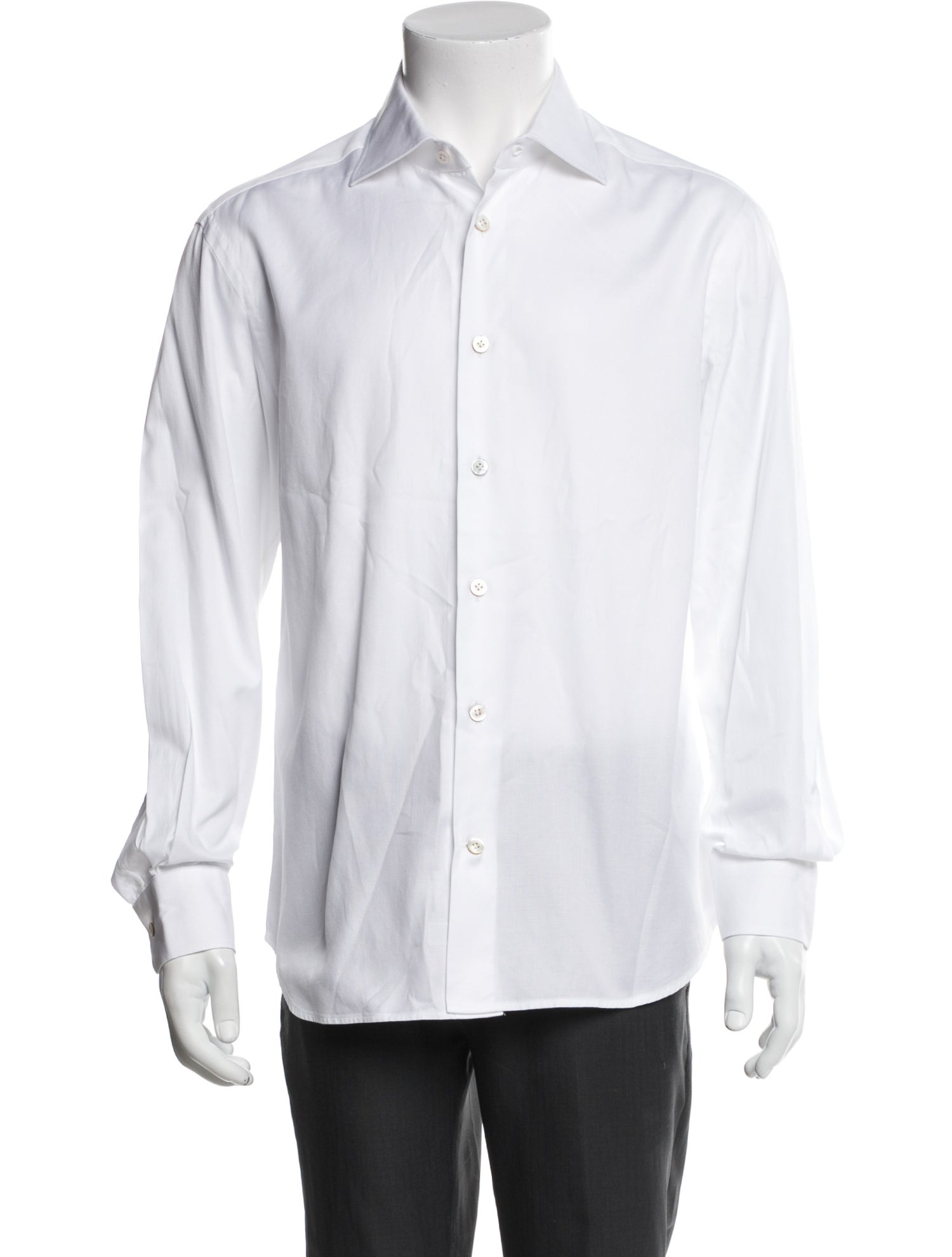 Kiton Long Sleeve Dress Shirt