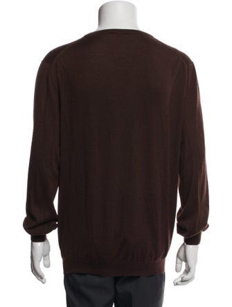 Kiton Cashmere V-Neck Pullover