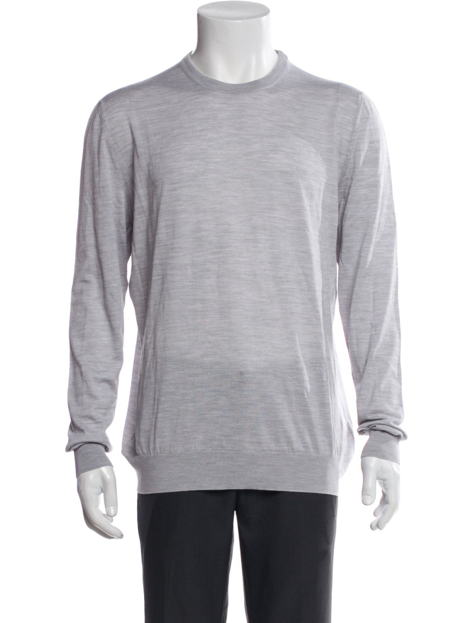 Kiton Wool Crew Neck Pullover