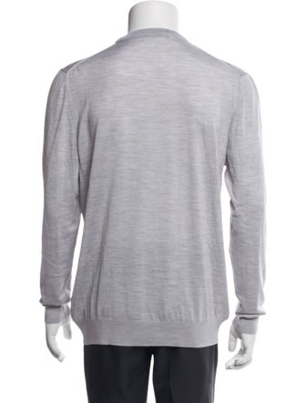 Kiton Wool Crew Neck Pullover