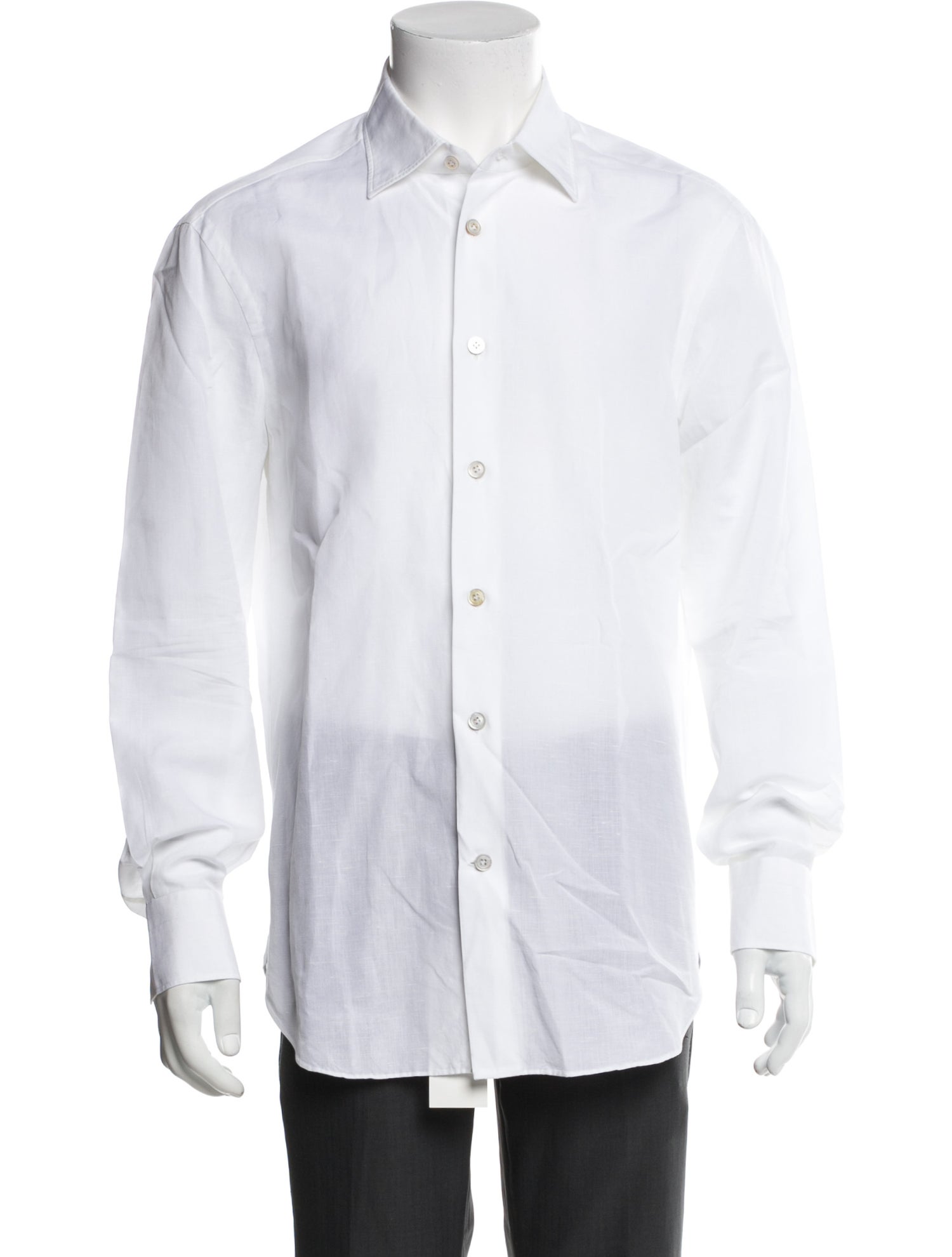 Kiton Long Sleeve Dress Shirt