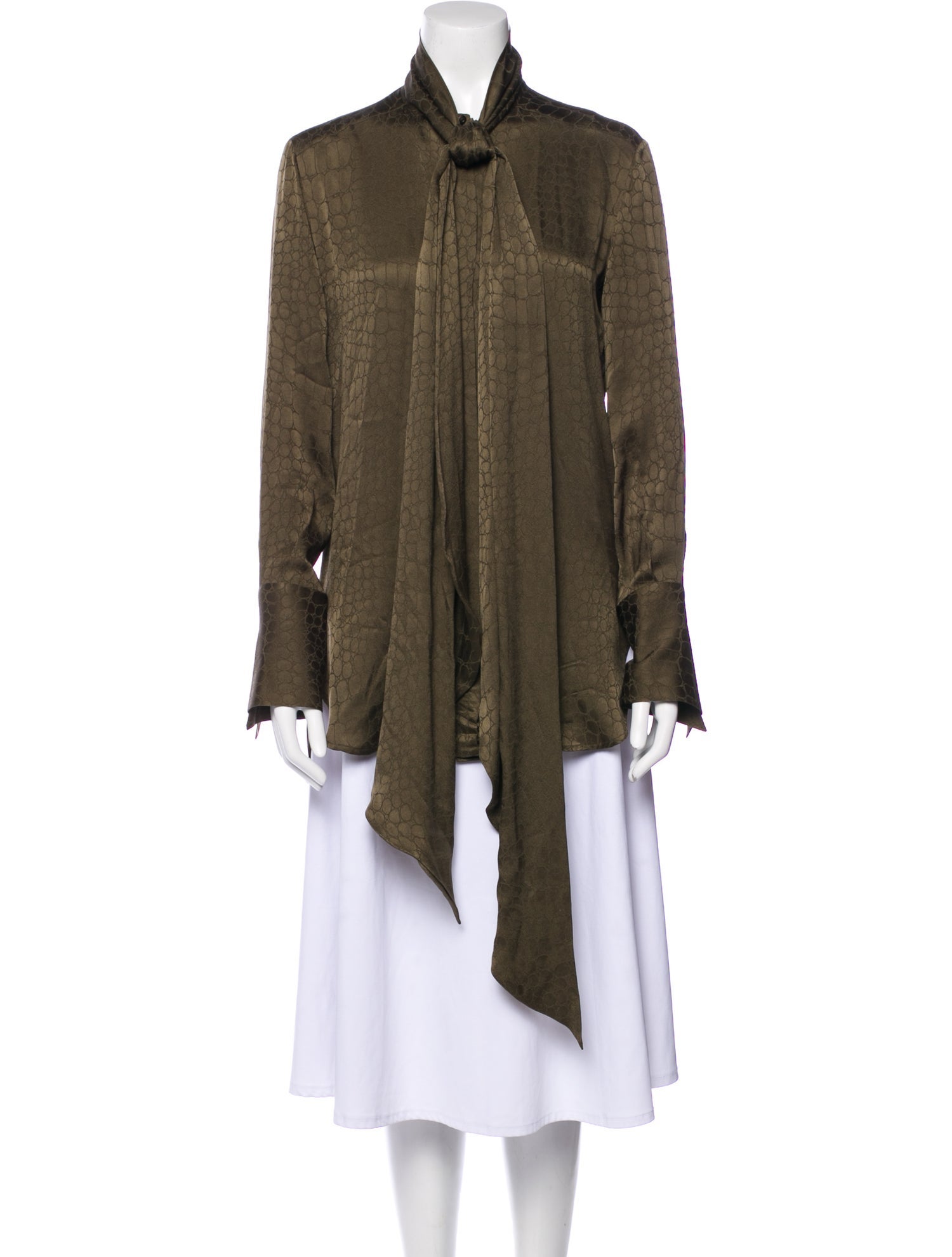Kiton Silk Long Sleeve Tunic