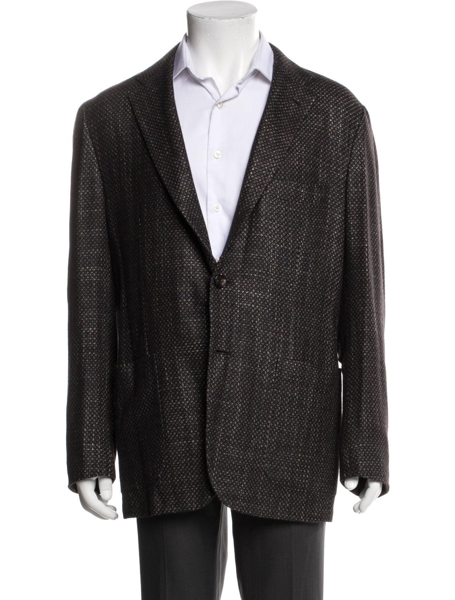Emporio Armani Jude Line Blazer - Black Suiting, Clothing