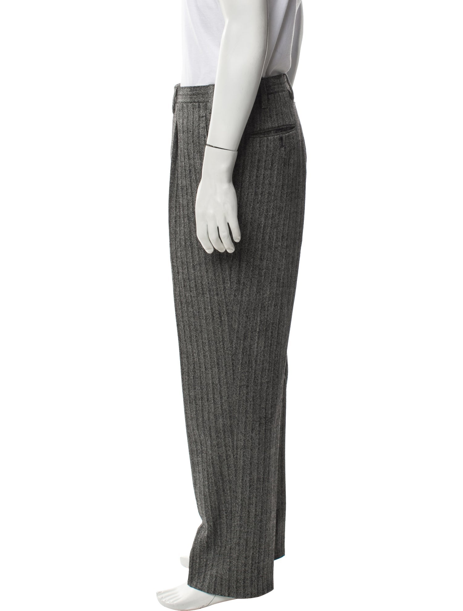 Kiton Plaid Print Dress Pants