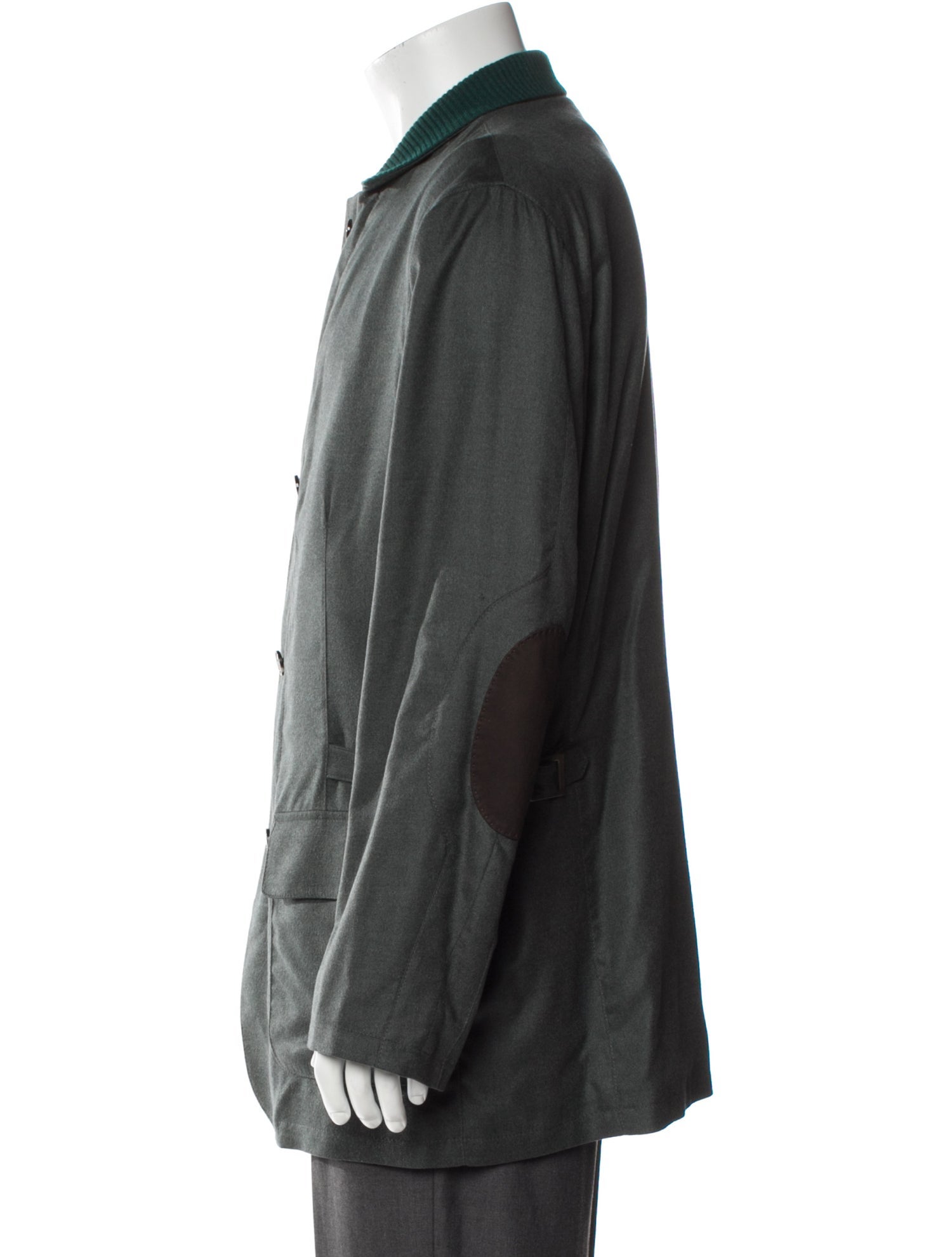 Kiton Silk Utility Jacket