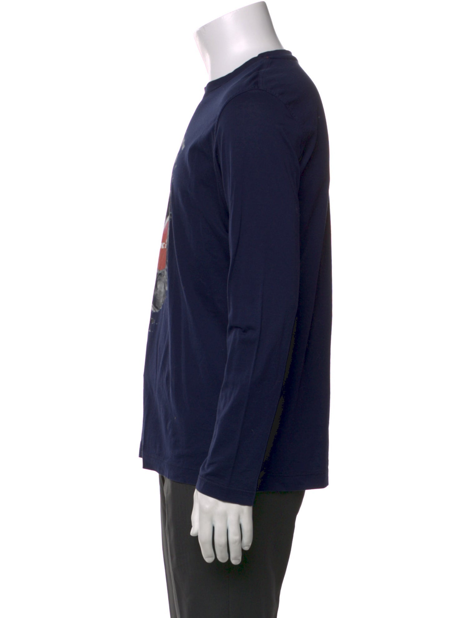 Kiton Graphic Print Crew Neck Henley