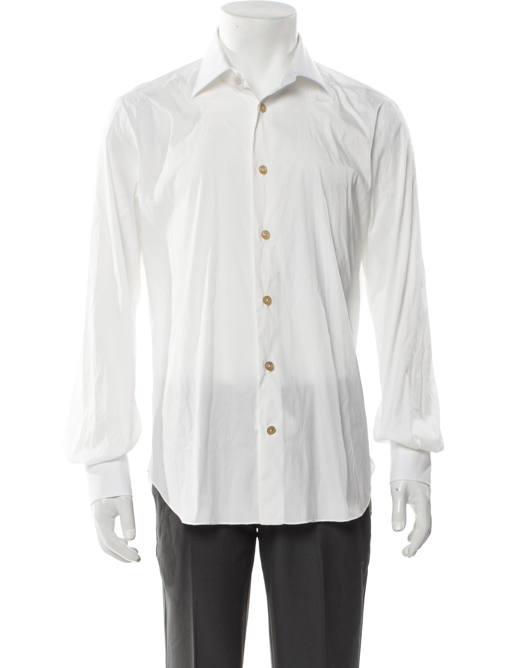 Kiton Long Sleeve Dress Shirt