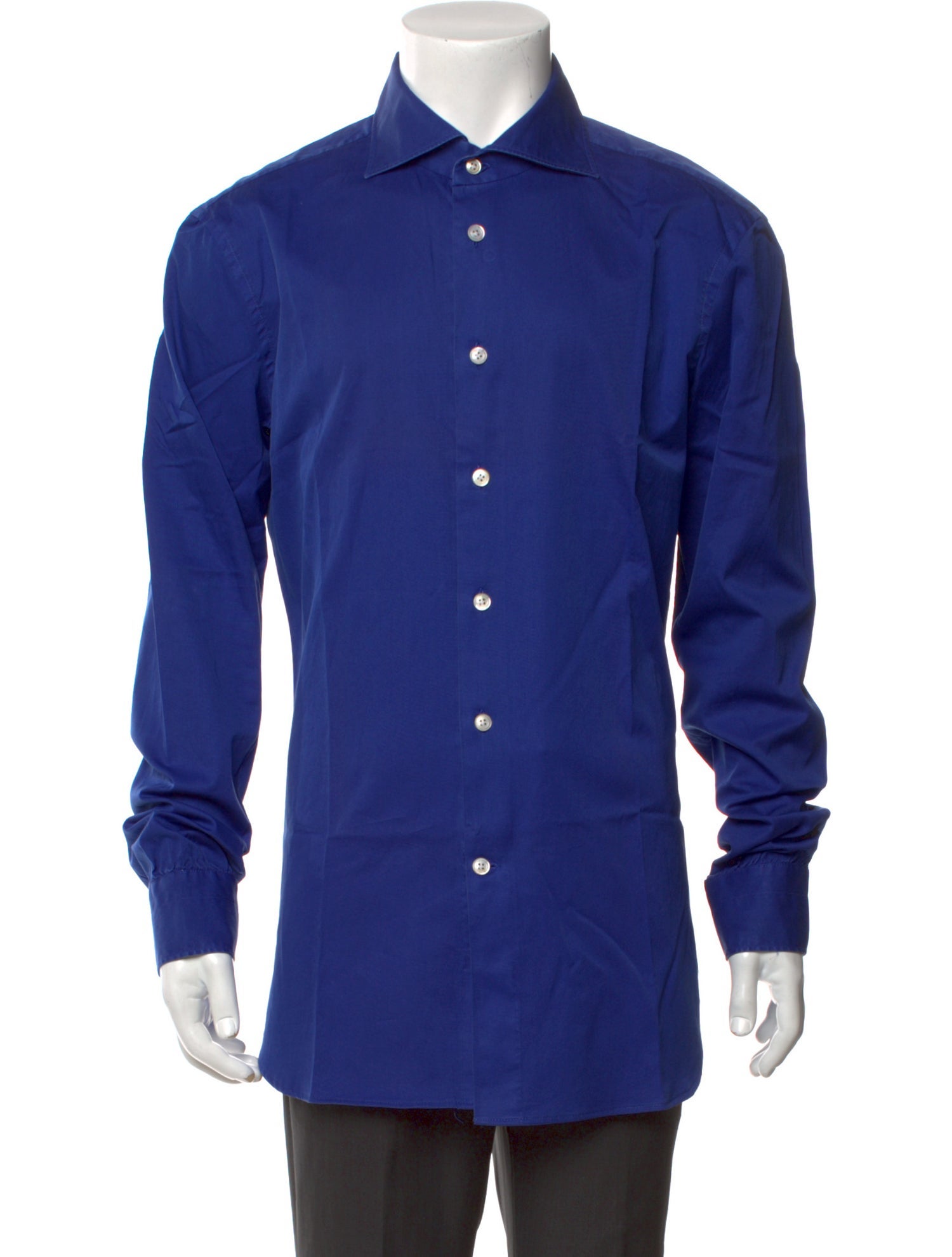 Kiton Long Sleeve Dress Shirt