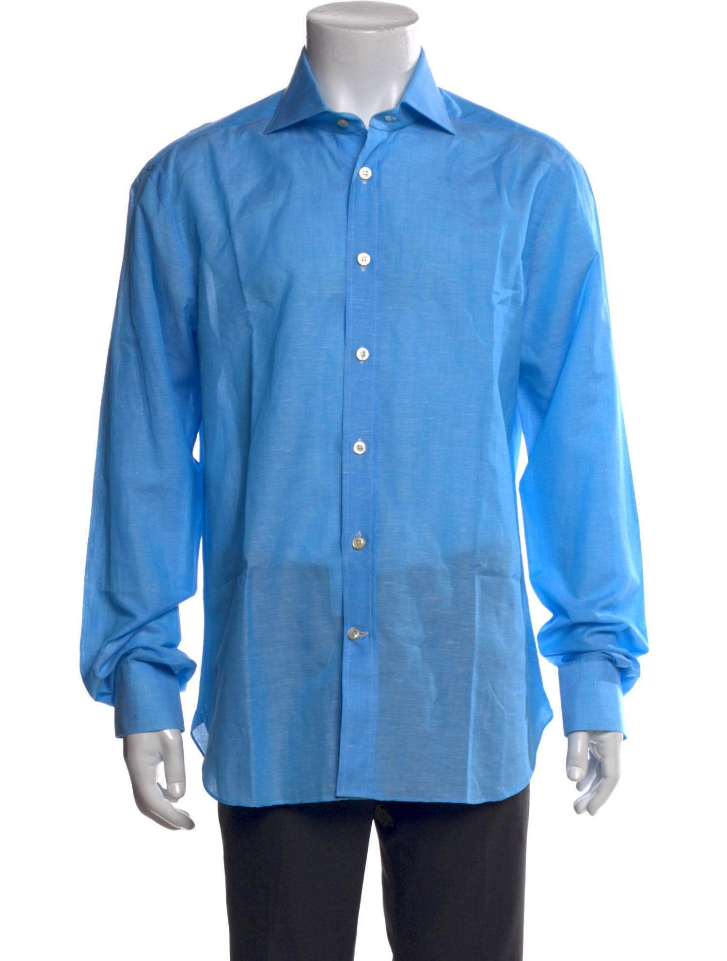 Kiton Long Sleeve Dress Shirt