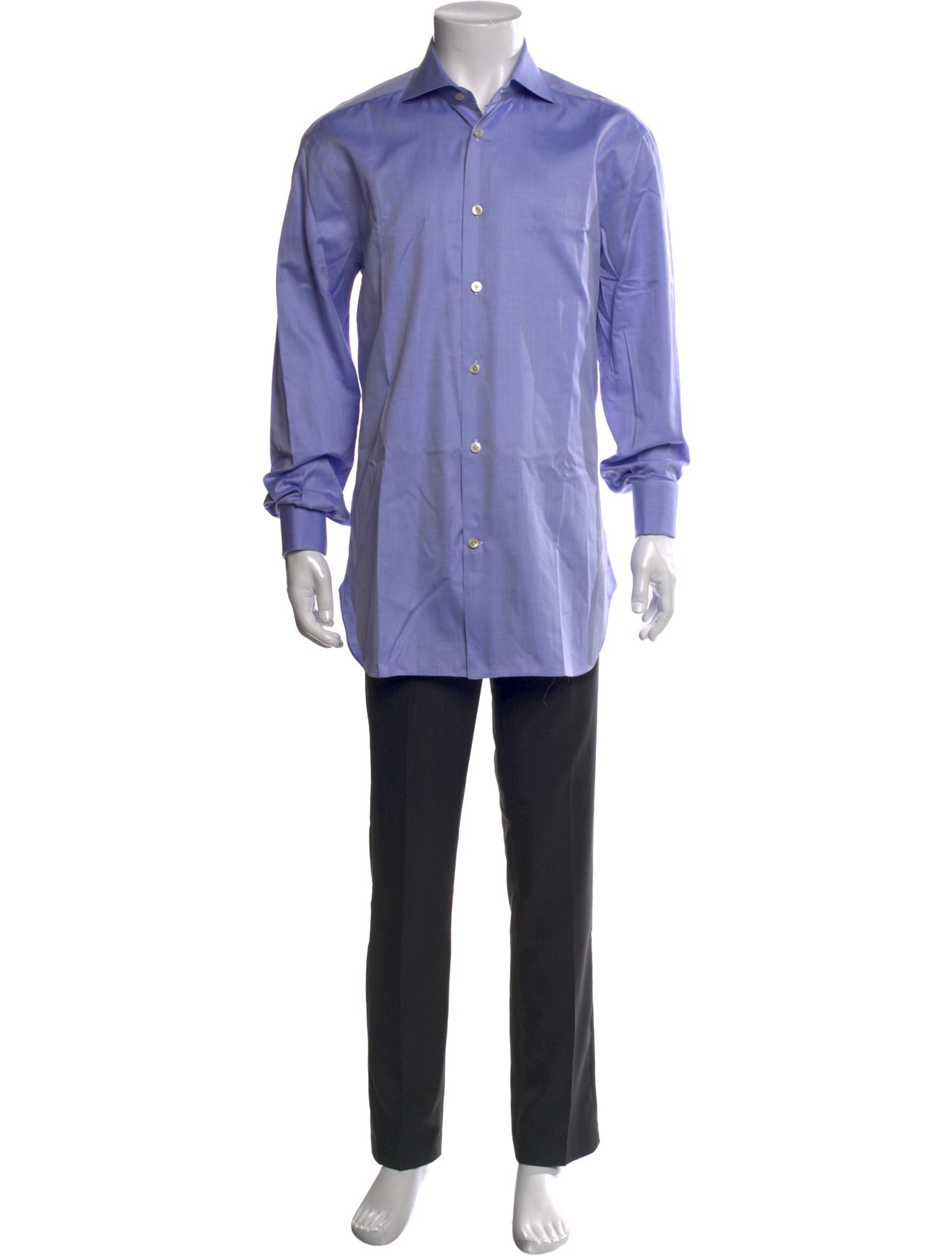 Kiton Long Sleeve Dress Shirt