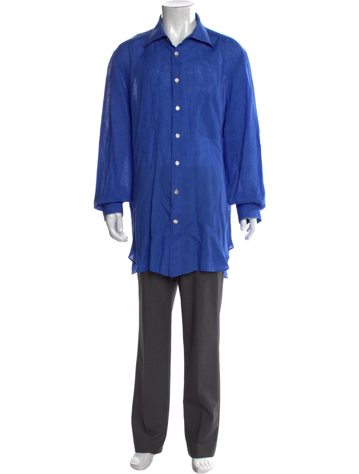 Kiton Long Sleeve Dress Shirt