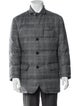 Kiton Plaid Print Jacket