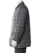 Kiton Plaid Print Jacket