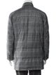 Kiton Plaid Print Jacket