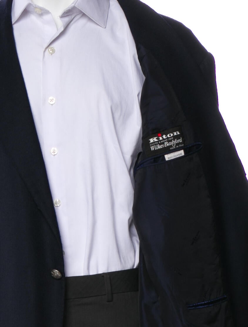 Kiton Cashmere Overcoat