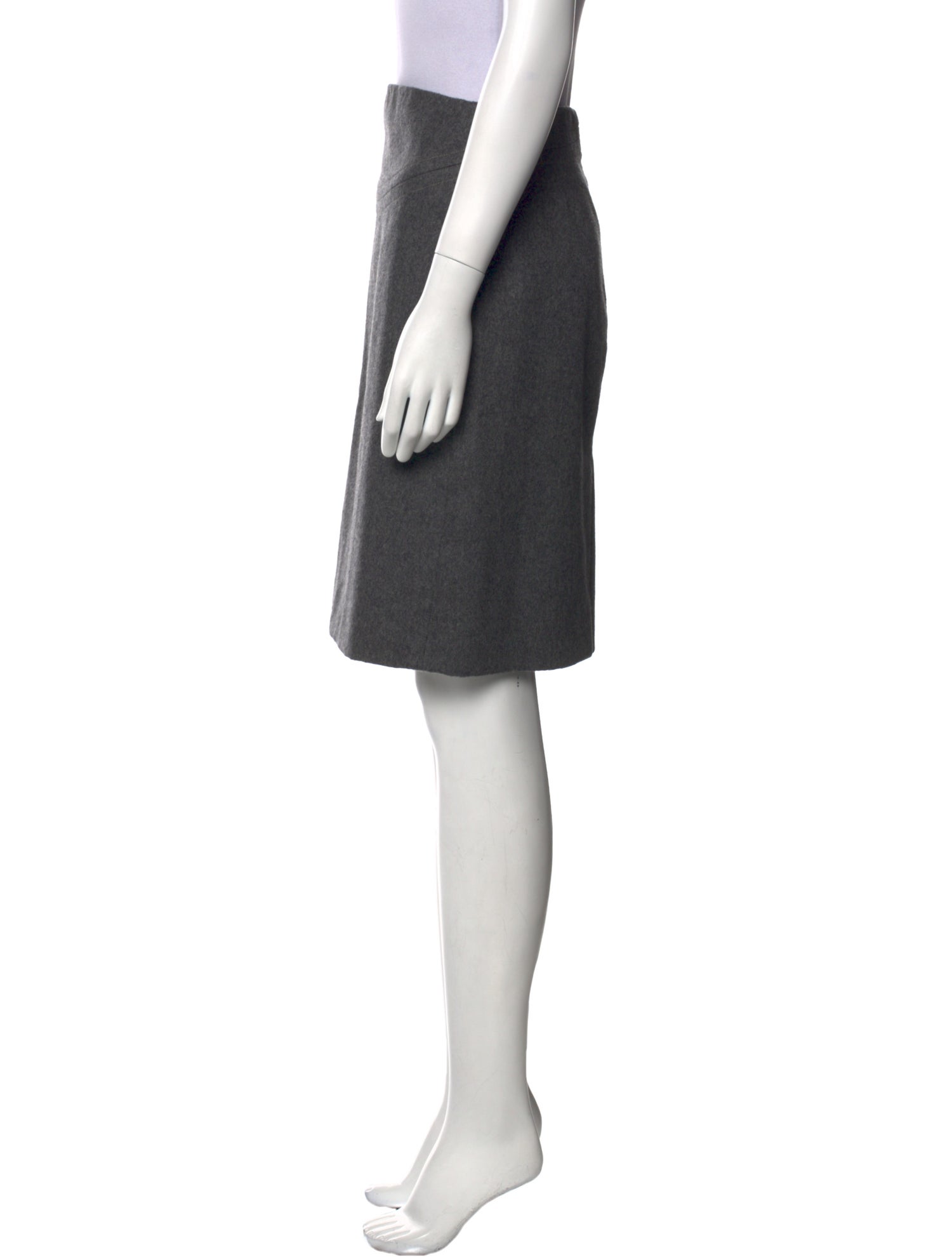 Kiton Cashmere Knee-Length Skirt
