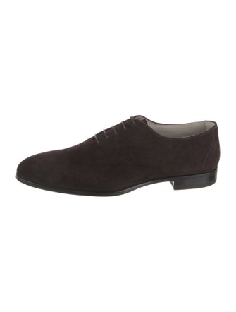 Kiton Suede Oxfords