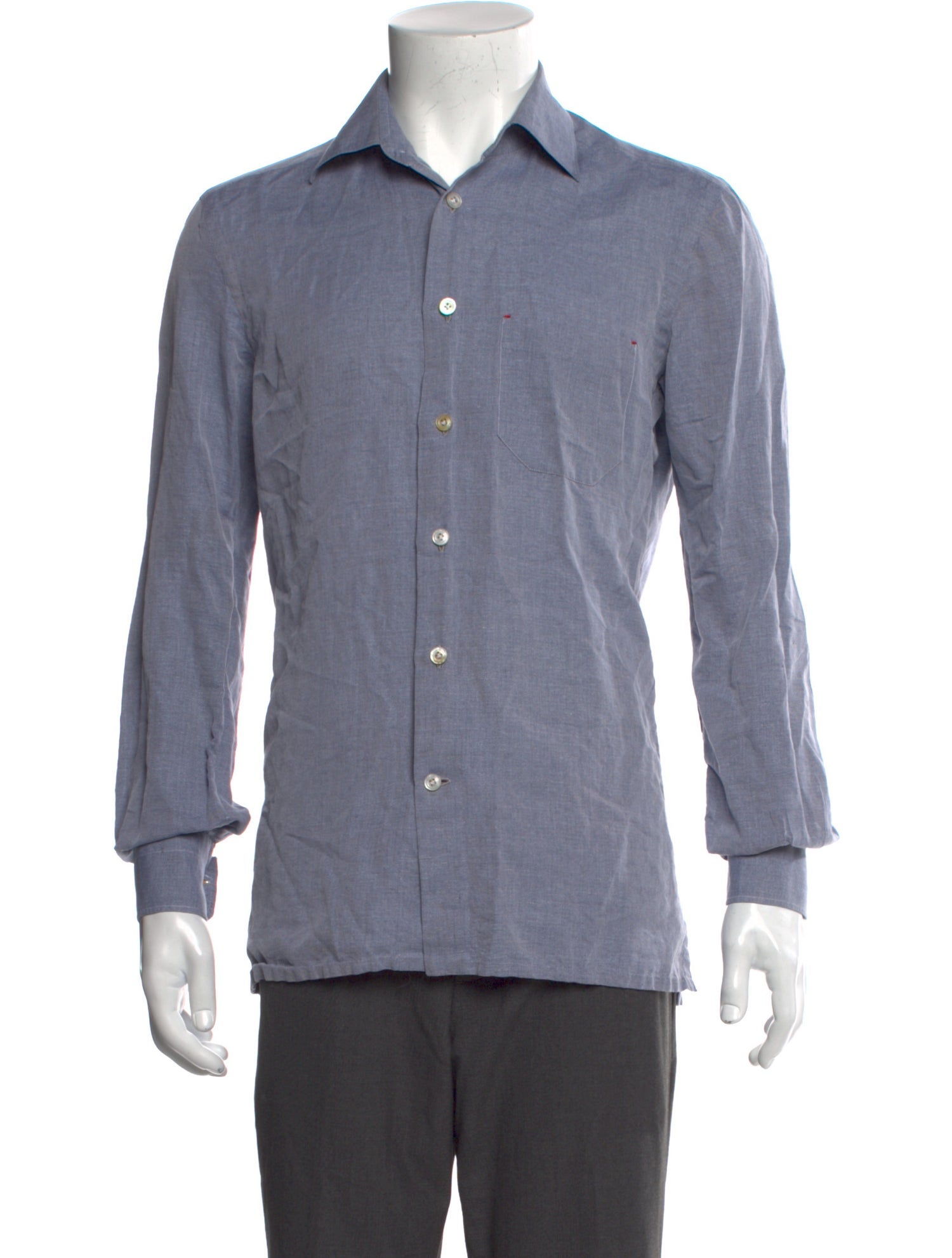 Kiton Long Sleeve Dress Shirt