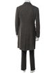 Kiton Cashmere Tweed Pattern Overcoat