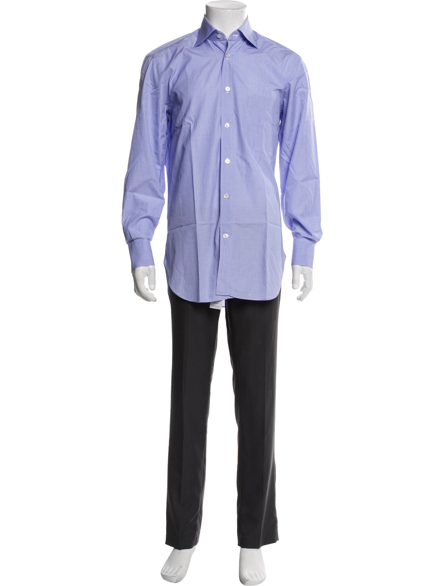 Kiton Long Sleeve Dress Shirt