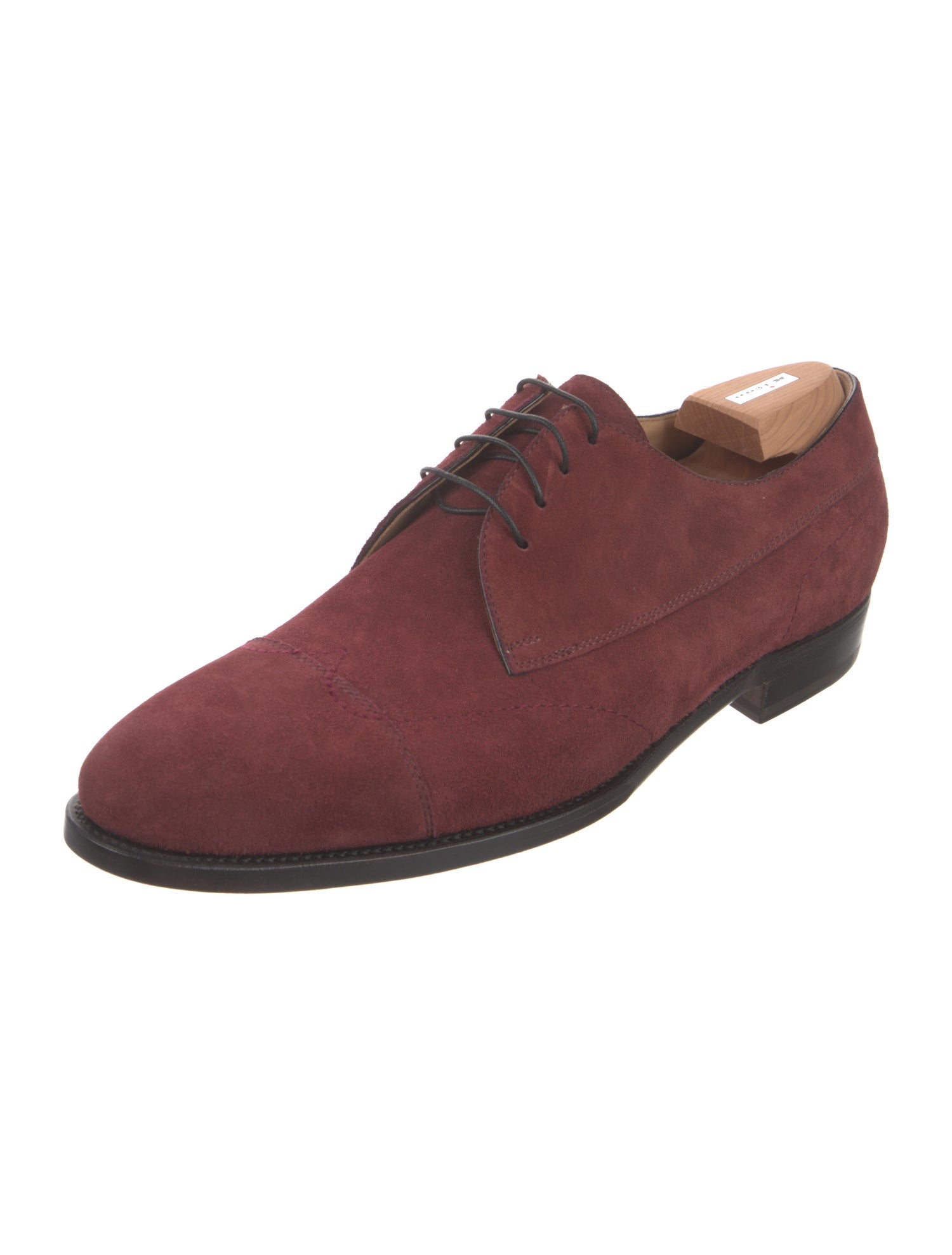 Kiton Suede Derby Shoes