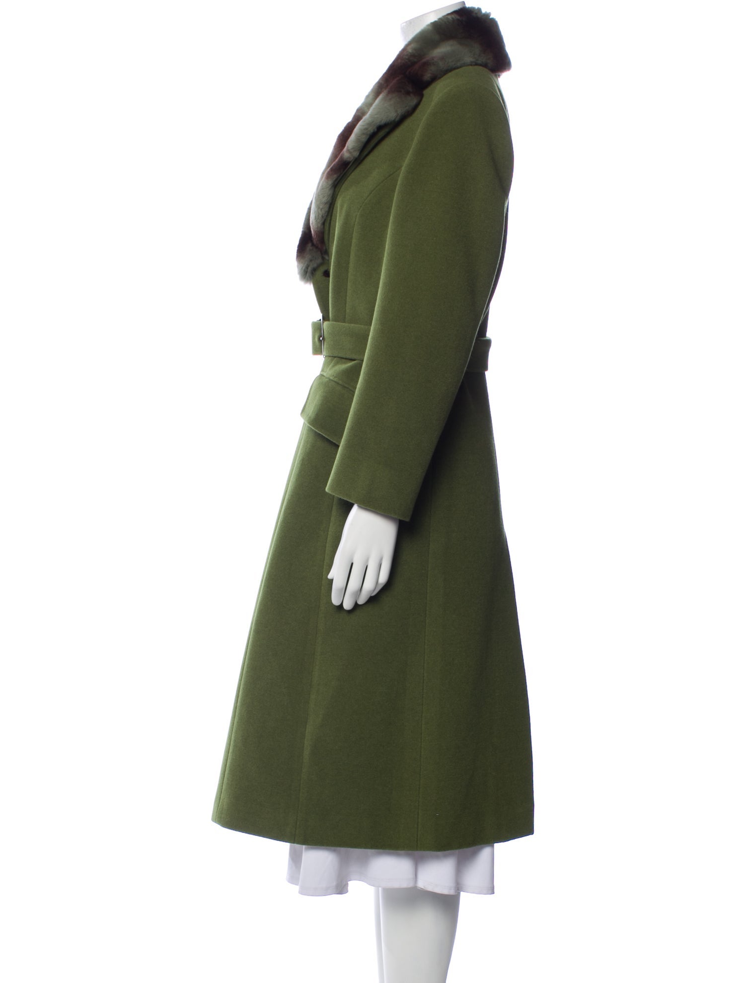 Kiton Wool Trench Coat