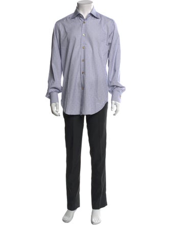 Kiton Long Sleeve Dress Shirt