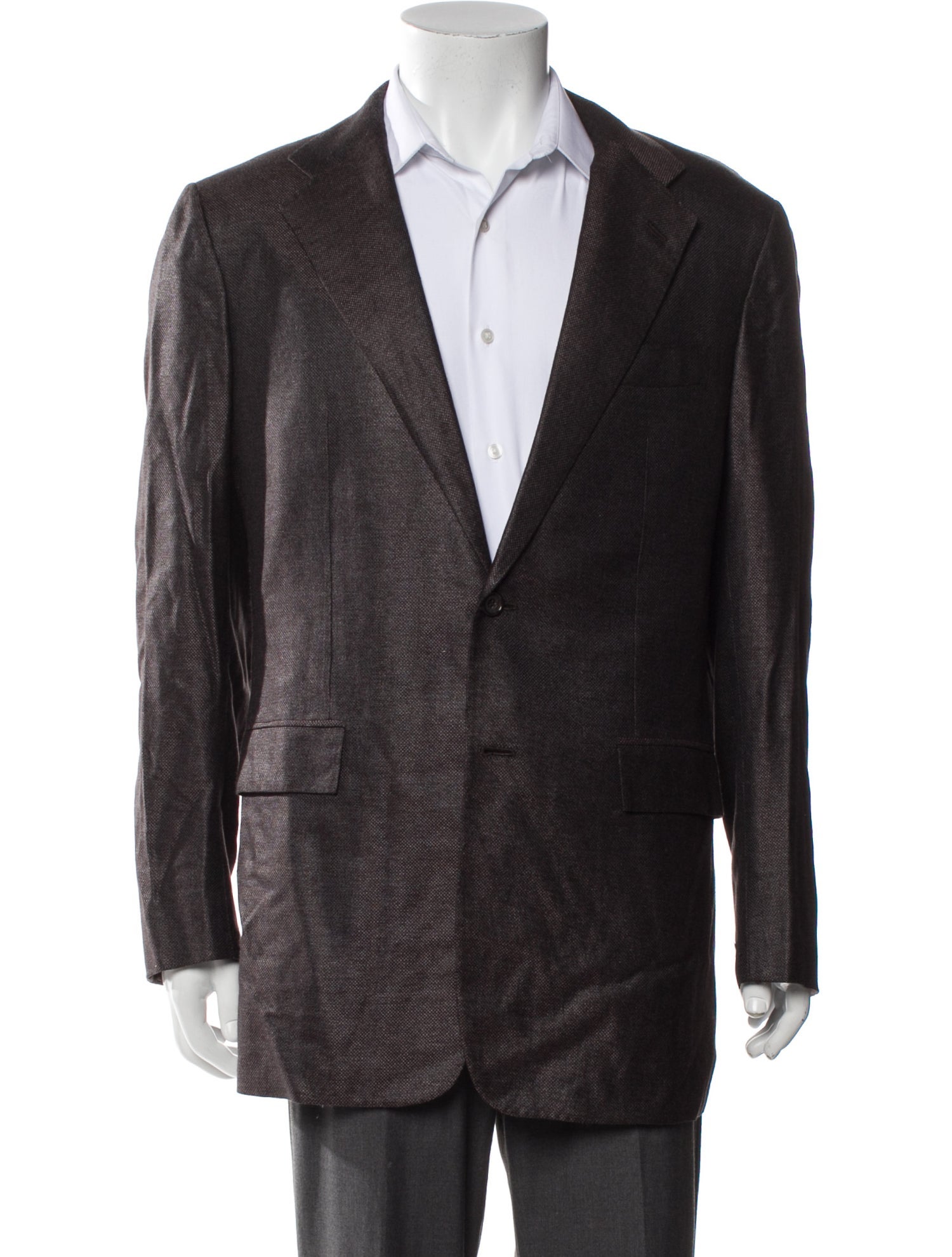 Kiton Silk Overcoat