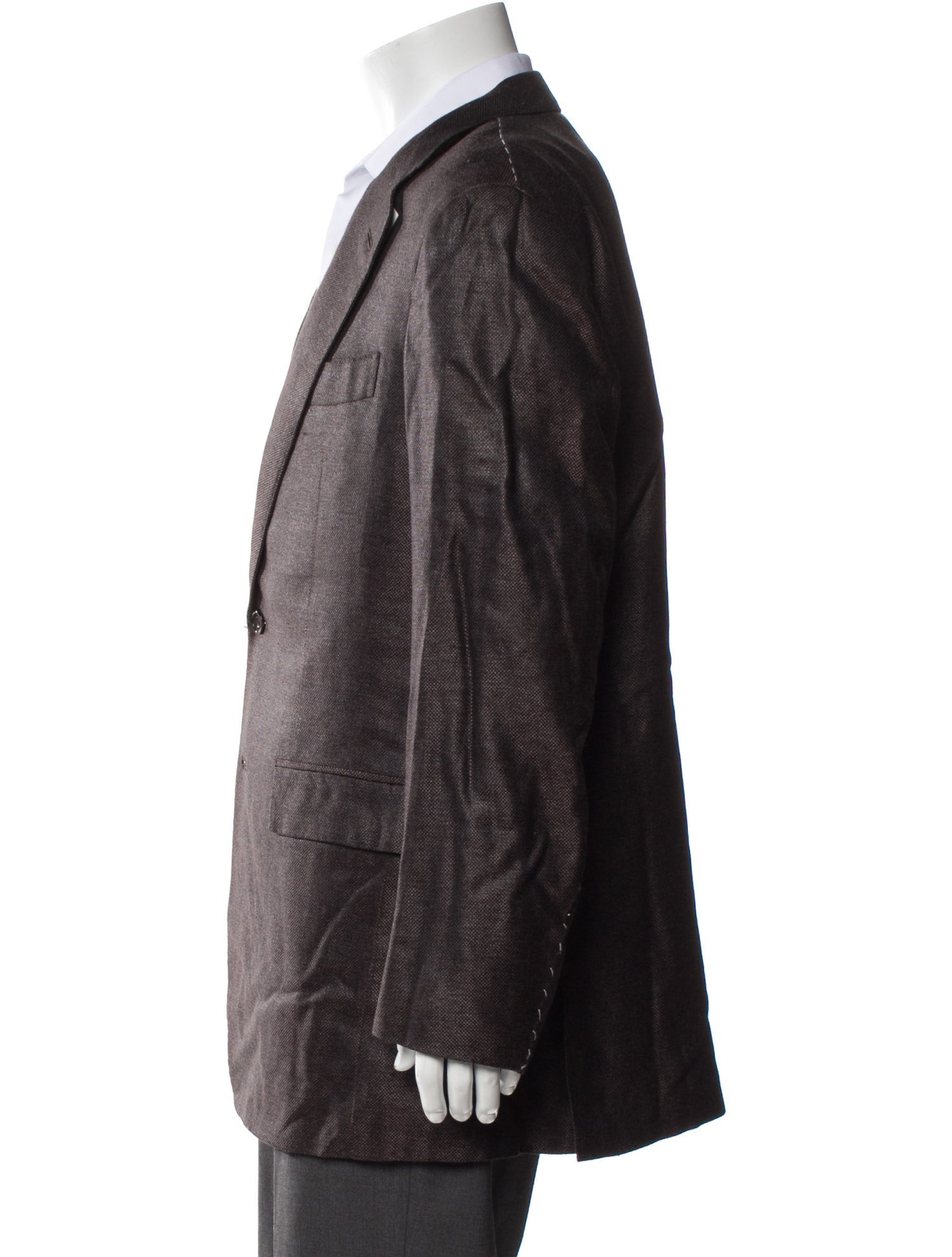Kiton Silk Overcoat