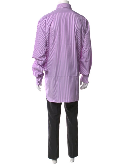 Kiton Striped Long Sleeve Shirt