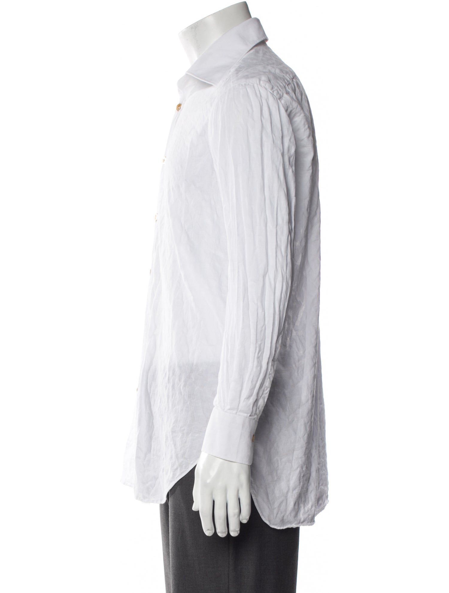 Kiton Long Sleeve Dress Shirt