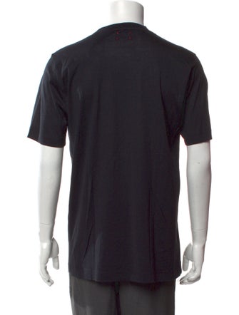 Kiton Graphic Print Crew Neck T-Shirt