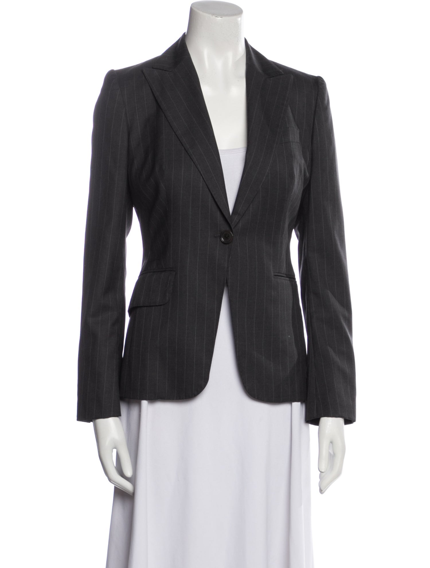 Kiton Silk Striped Blazer