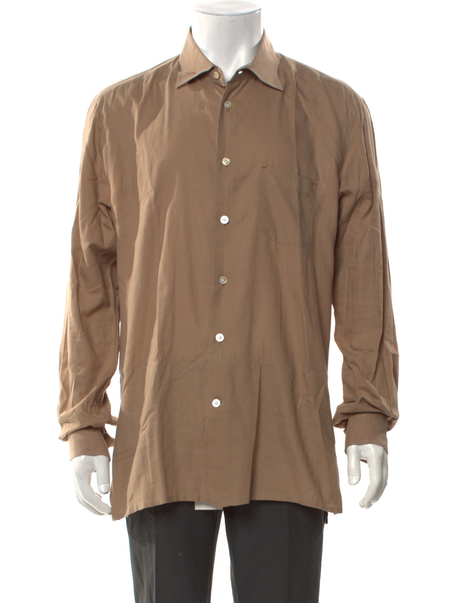Kiton Long Sleeve Dress Shirt