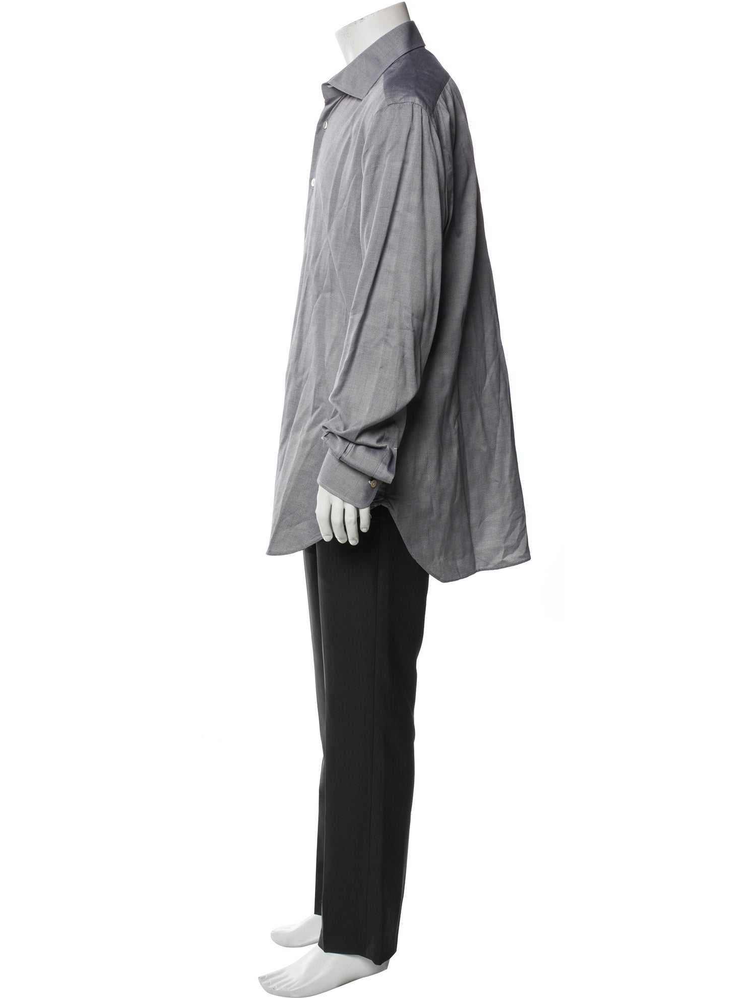 Kiton Long Sleeve Dress Shirt