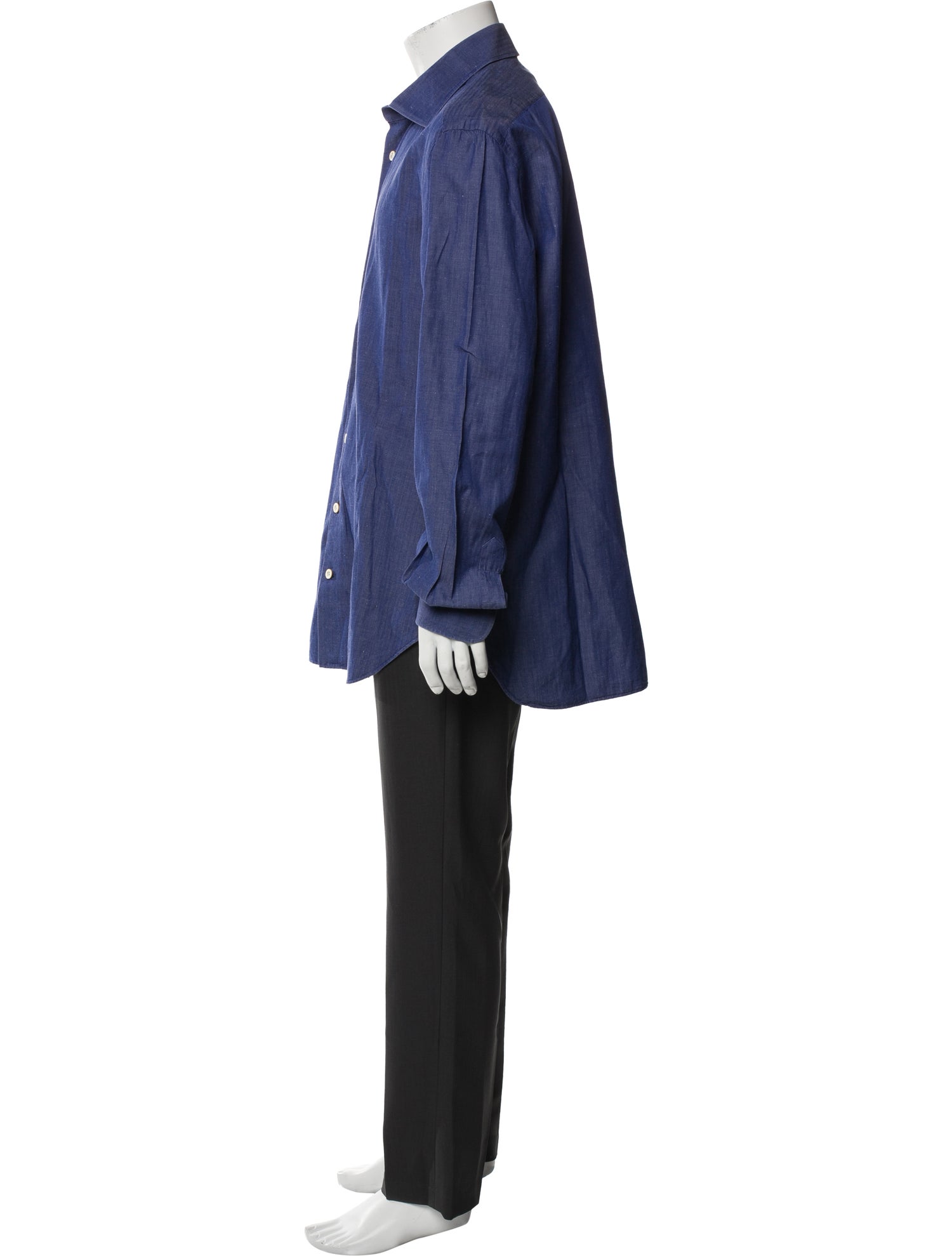 Kiton Long Sleeve Dress Shirt