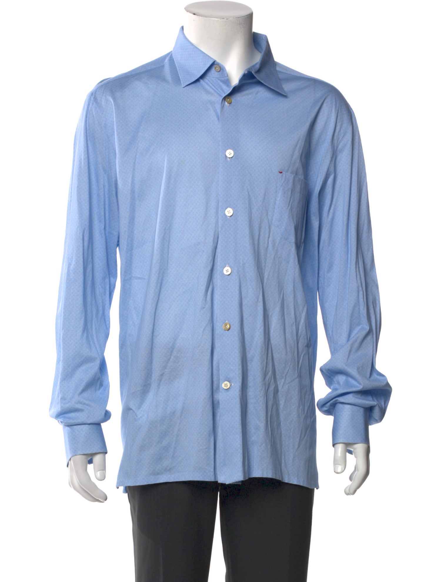 Kiton Long Sleeve Dress Shirt