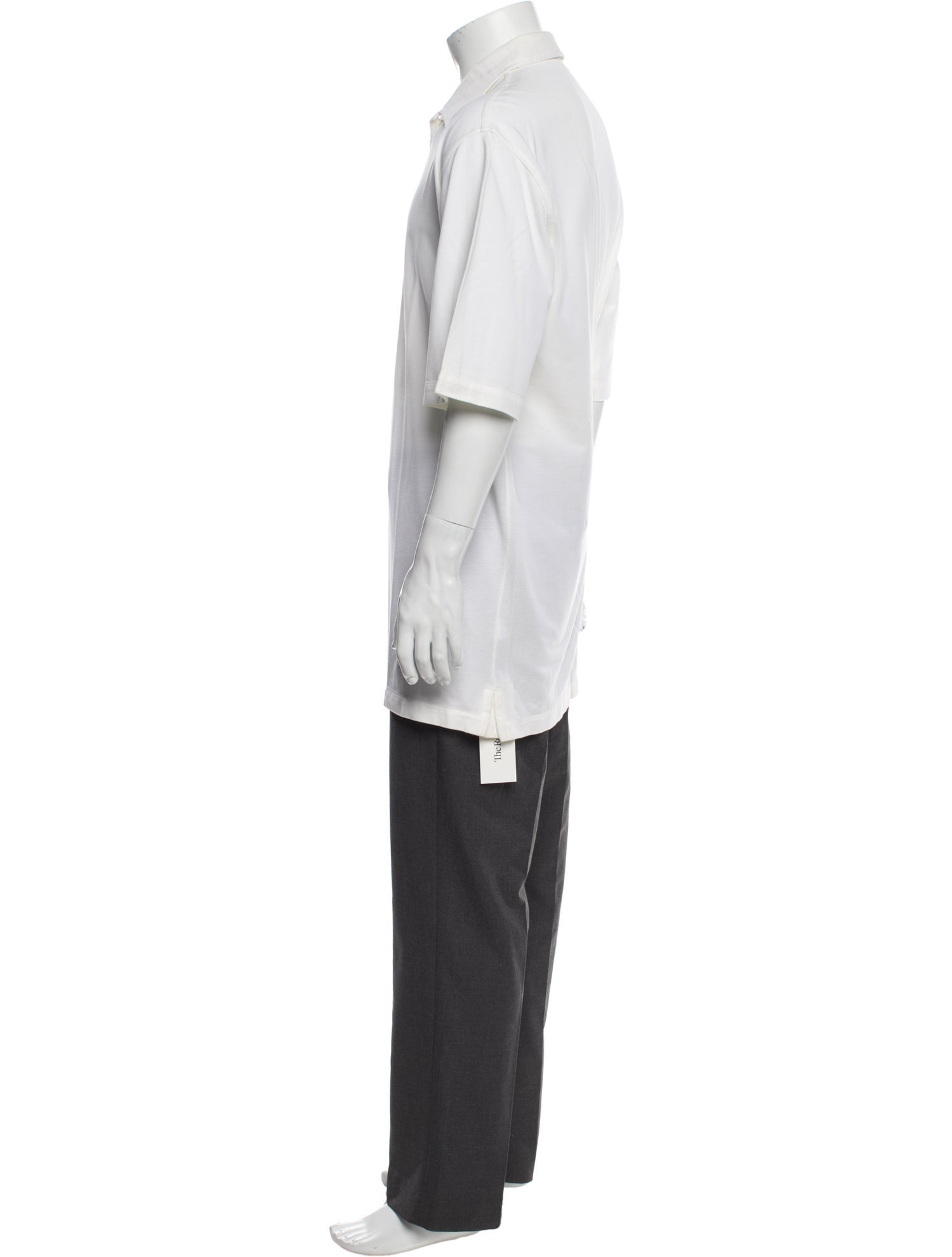 Kiton Collar Short Sleeve Polo Shirt