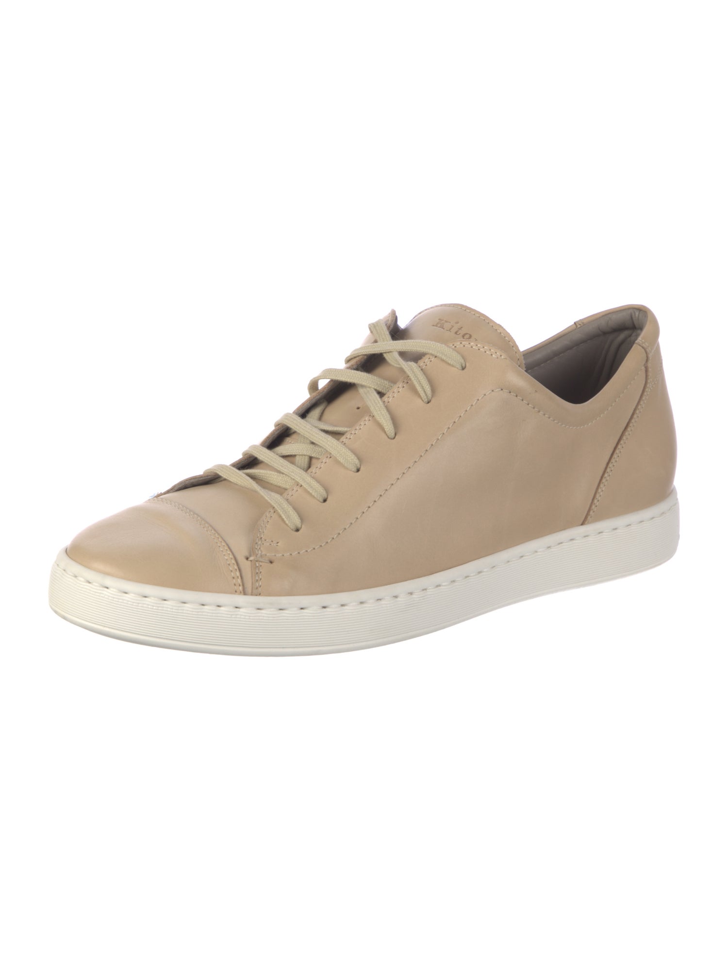 Kiton Leather Sneakers