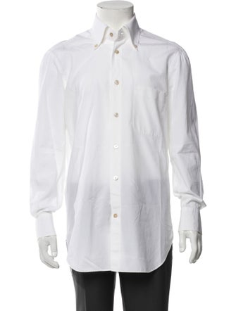 Kiton Long Sleeve Dress Shirt