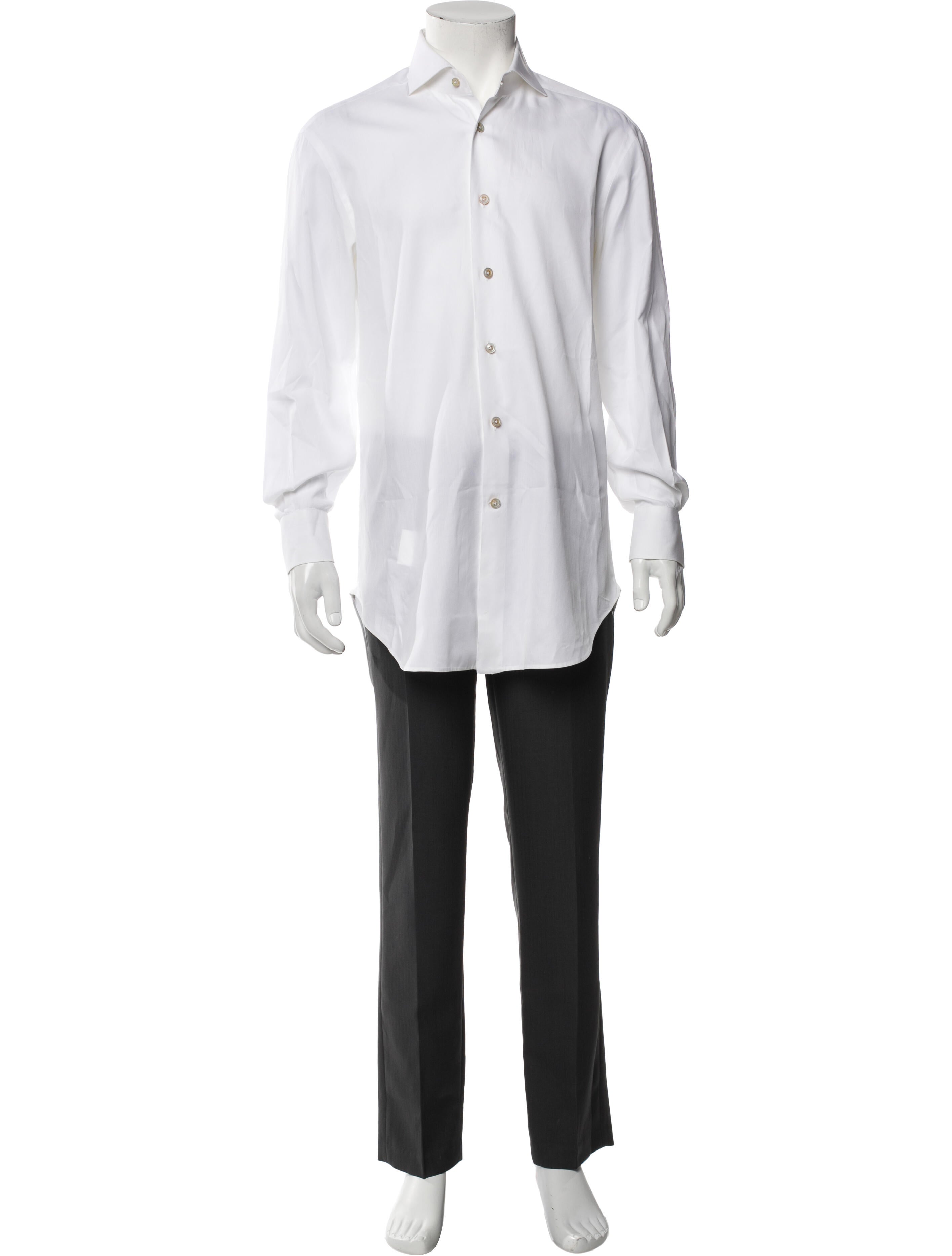 Kiton Long Sleeve Dress Shirt