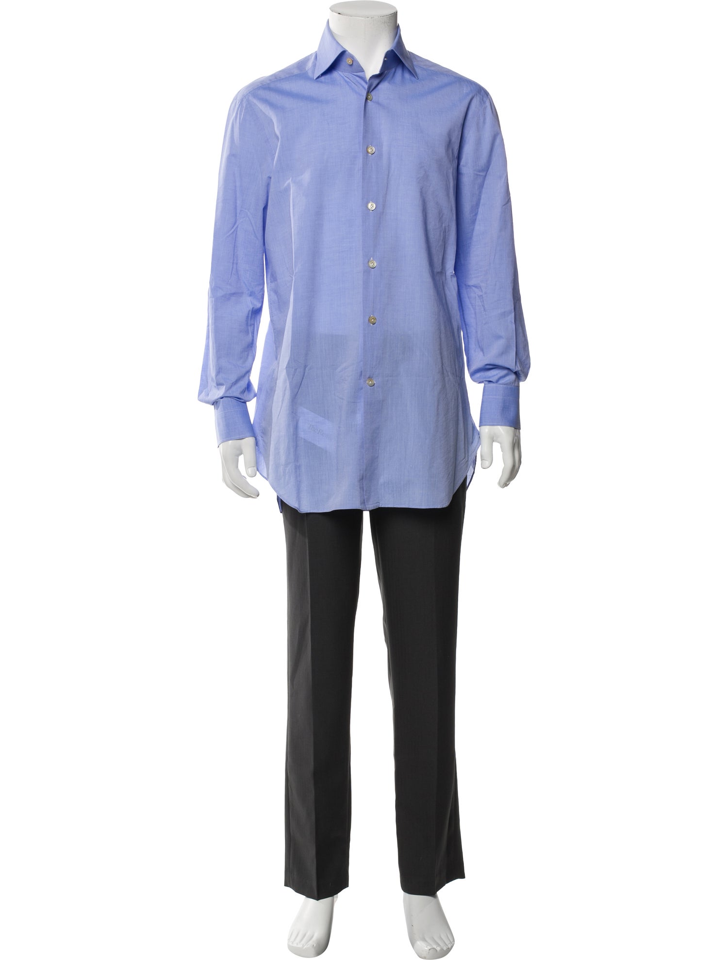Kiton Long Sleeve Dress Shirt