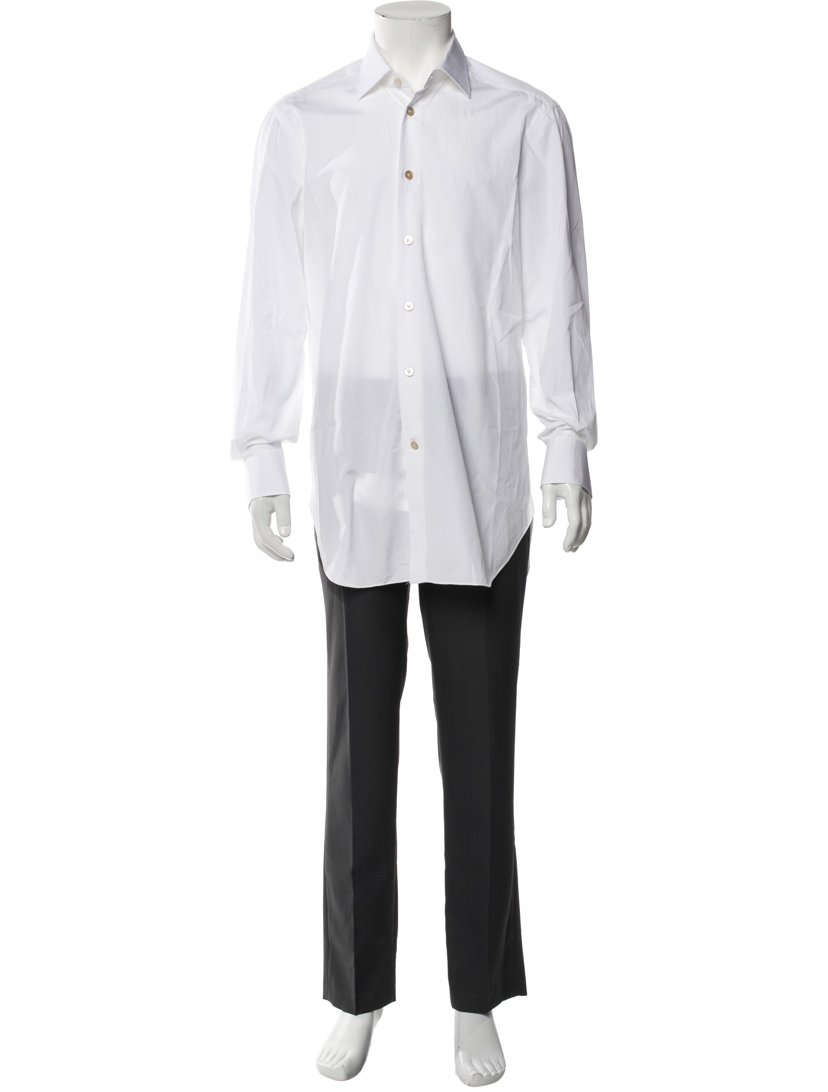 Kiton Long Sleeve Dress Shirt