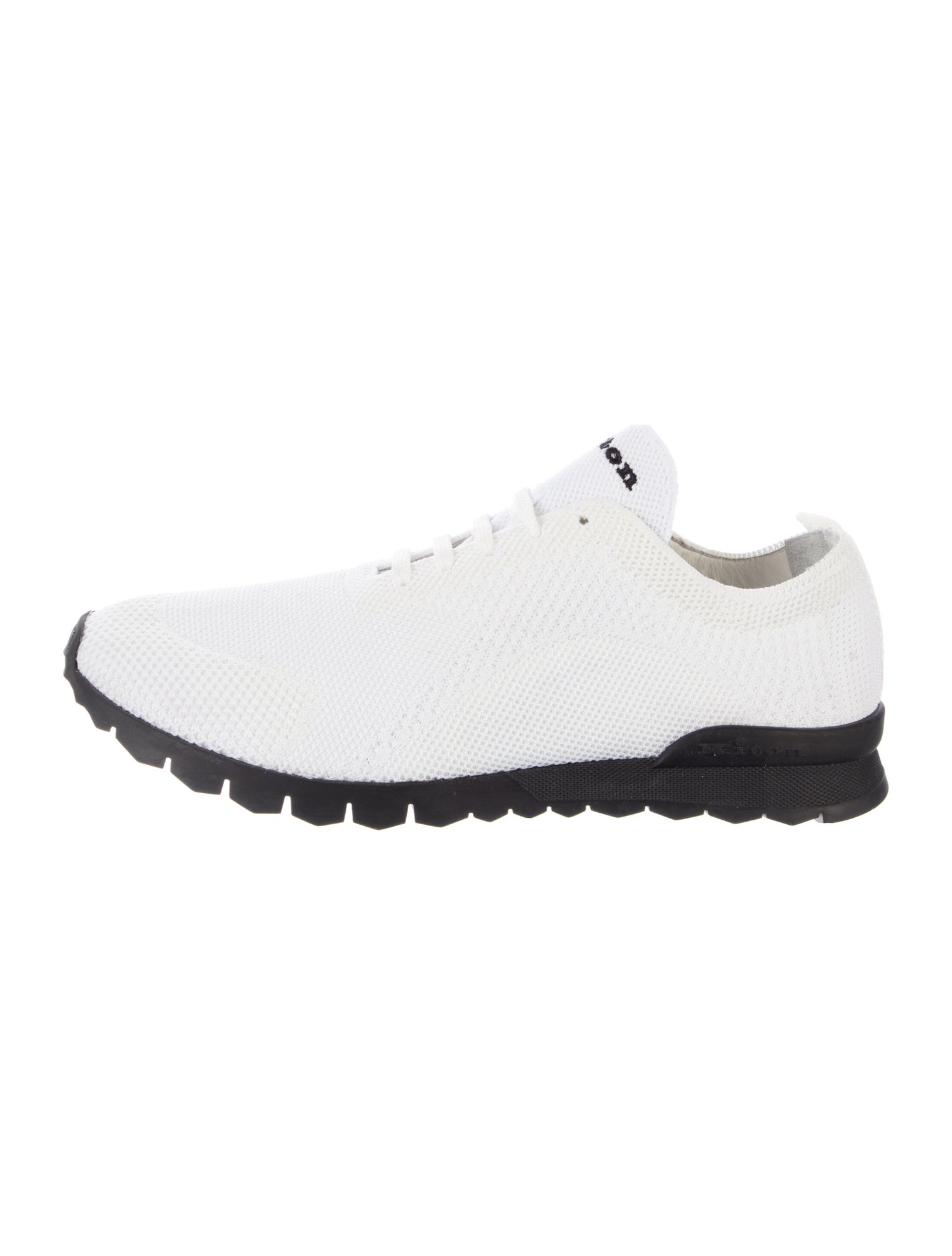 Kiton Mesh Accents Athletic Sneakers