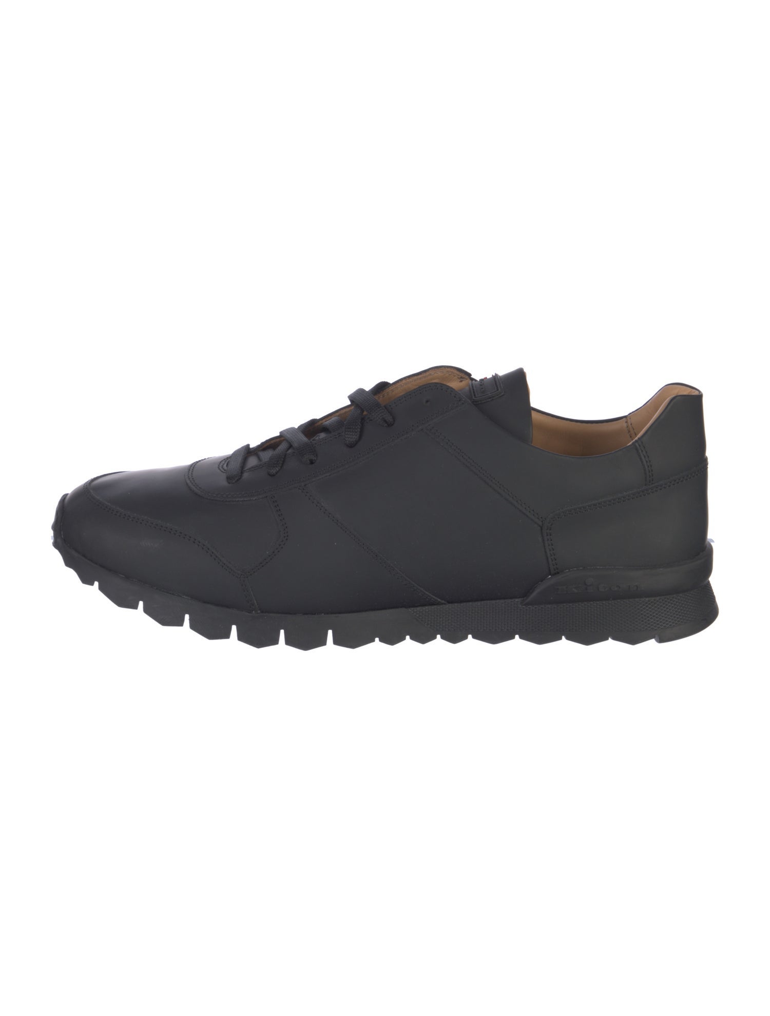 Kiton Leather Sneakers