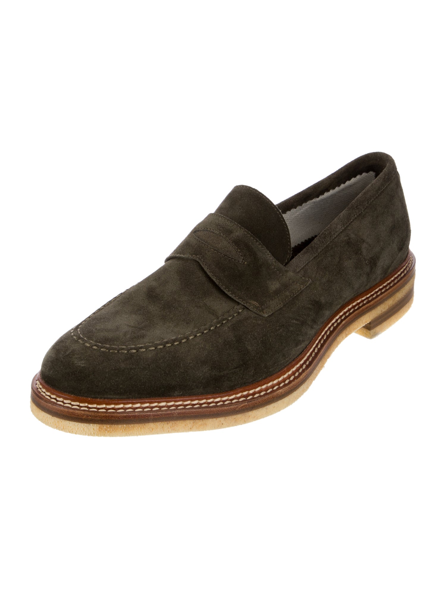 Kiton Suede Loafers