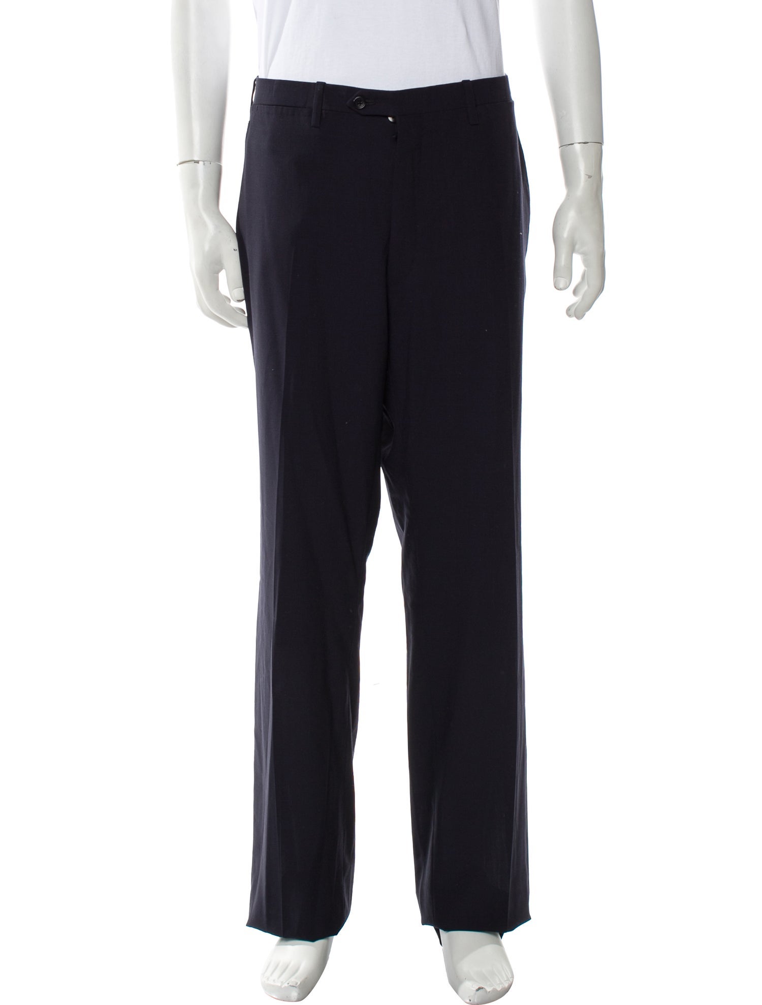 Kiton Wool Dress Pants