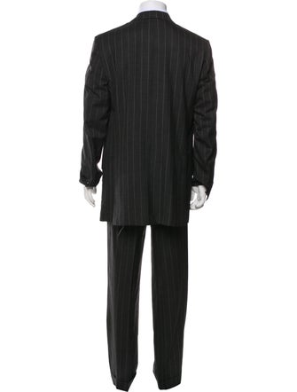 Kiton Wool Striped Two-Piece Suit