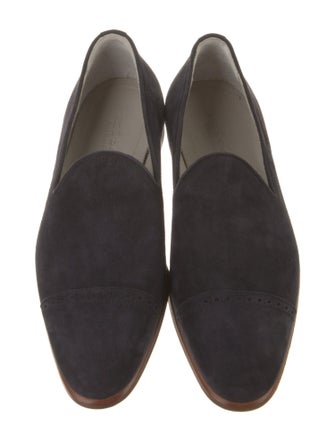 Kiton Suede Loafers